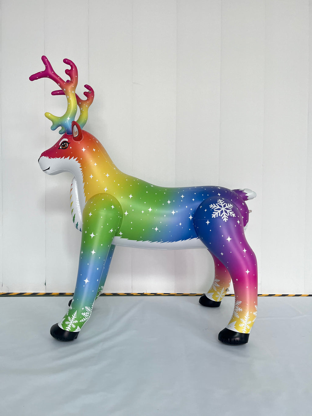 🦌 Aurora the Rainbow Stag — 88” Tall Holiday Collector’s Edition