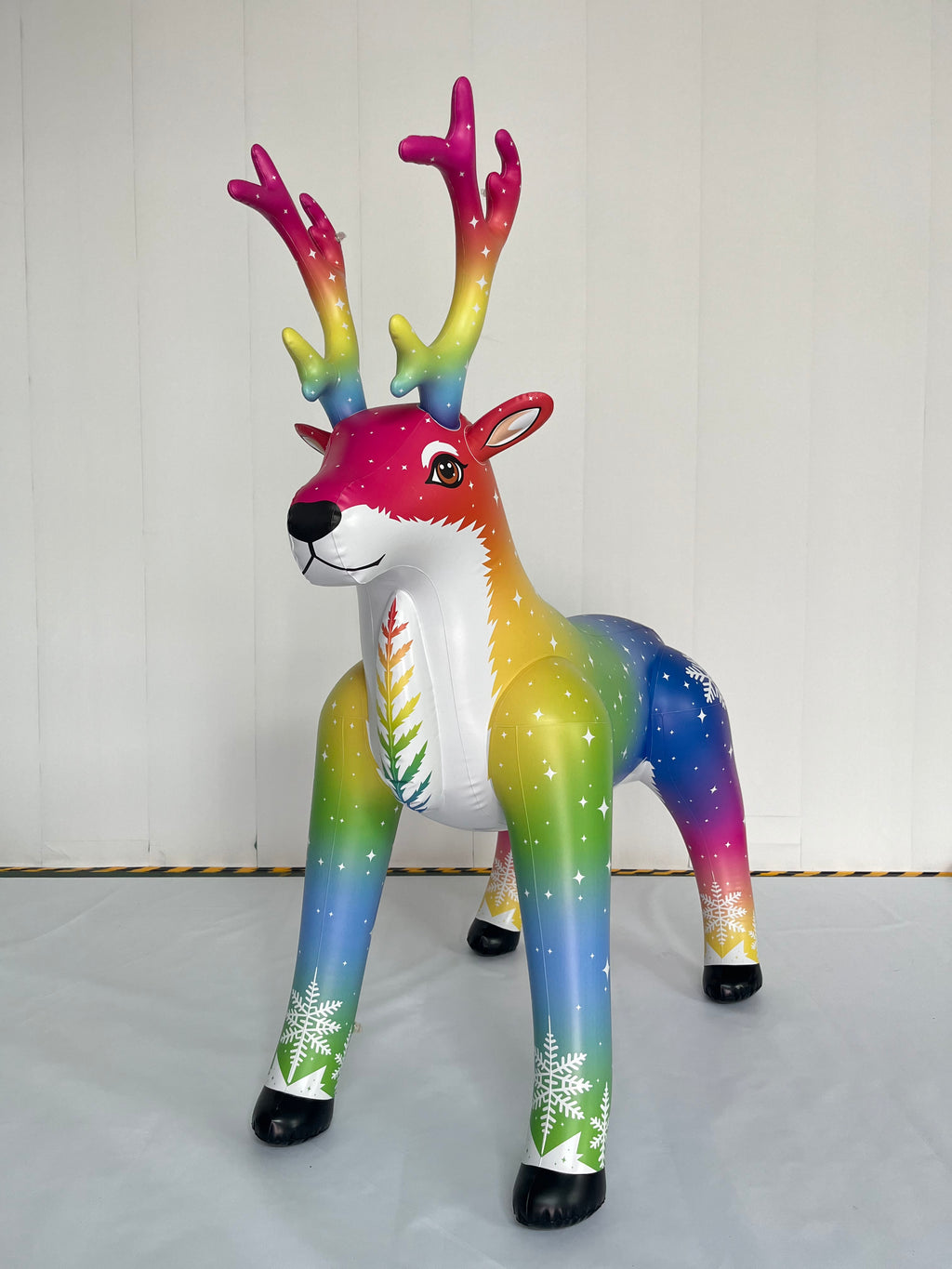 🦌 Aurora the Rainbow Stag — 88” Tall Holiday Collector’s Edition