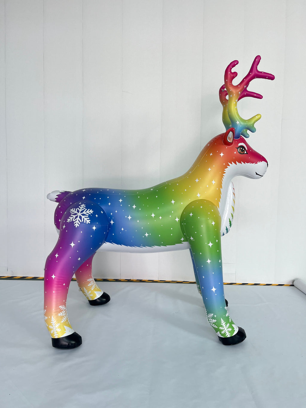 🦌 Aurora the Rainbow Stag — 88” Tall Holiday Collector’s Edition