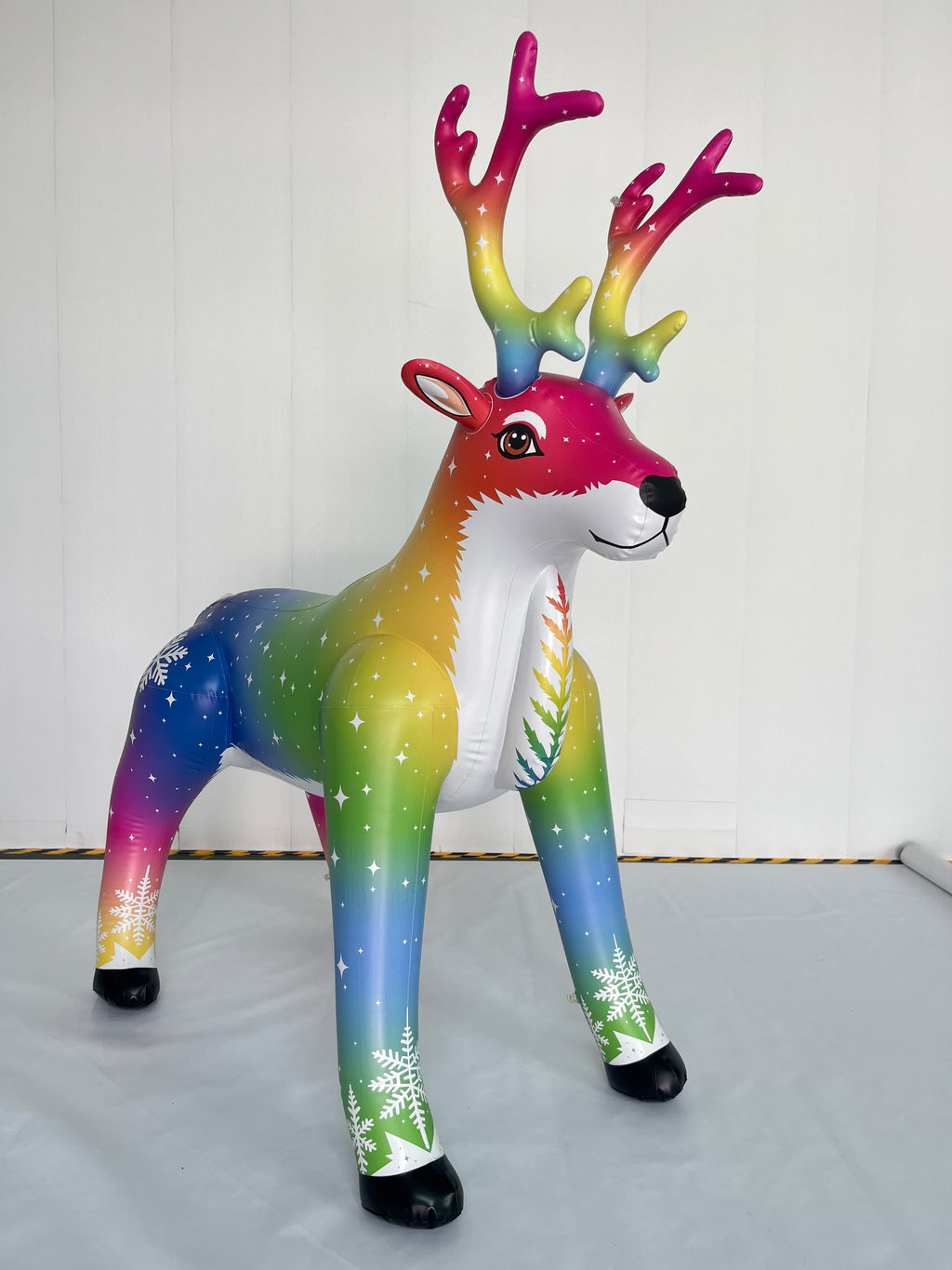 🦌 Aurora the Rainbow Stag — 88” Tall Holiday Collector’s Edition