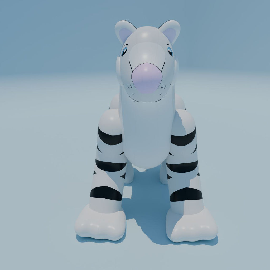 White Standing Tiger 