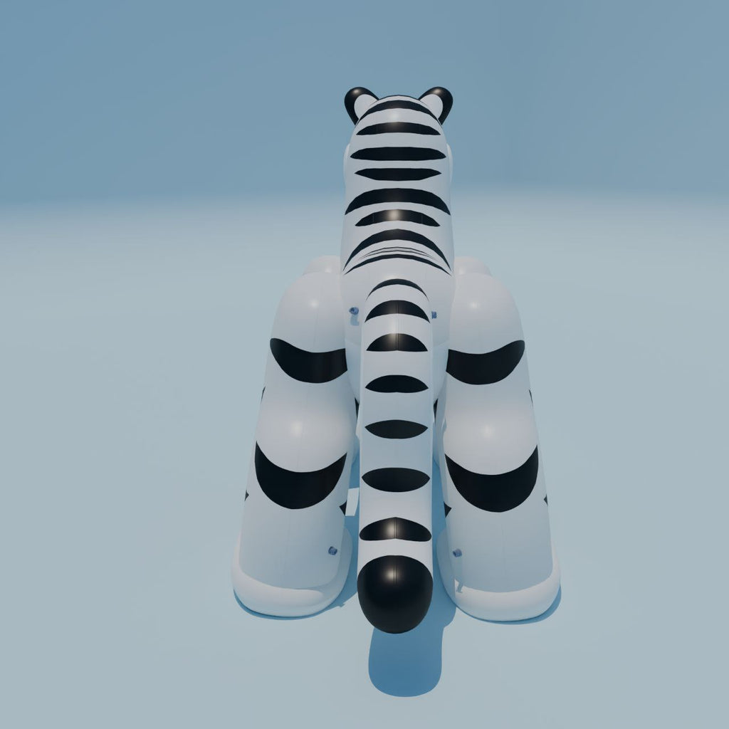 White Standing Tiger 