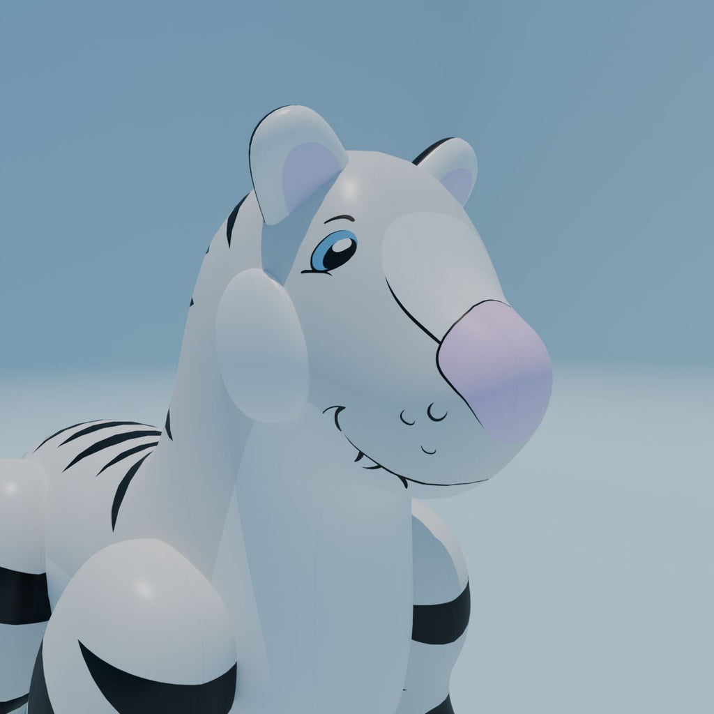 White Standing Tiger 