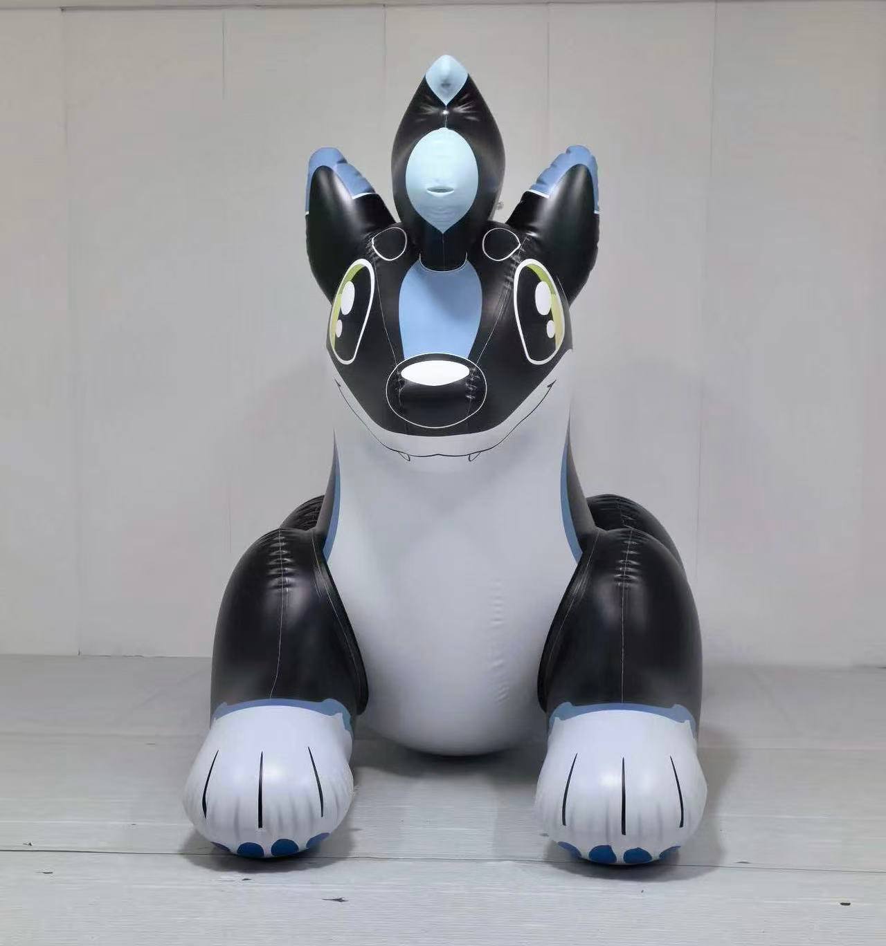 96" Long Acheles The Inflatable Wolf