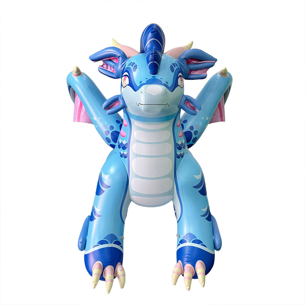 Splash the PuffWing Dragon, and Friends - 87" Tall *PVC*