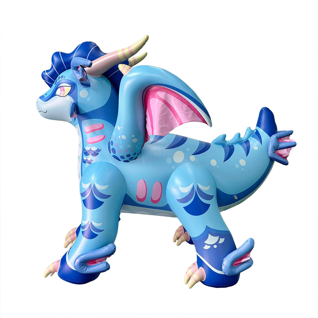Splash the PuffWing Dragon, and Friends - 87" Tall *PVC*
