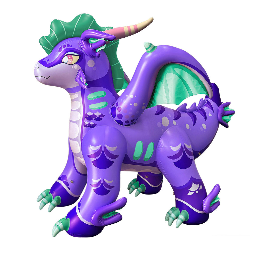 Splash the PuffWing Dragon, and Friends - 87" Tall *PVC*