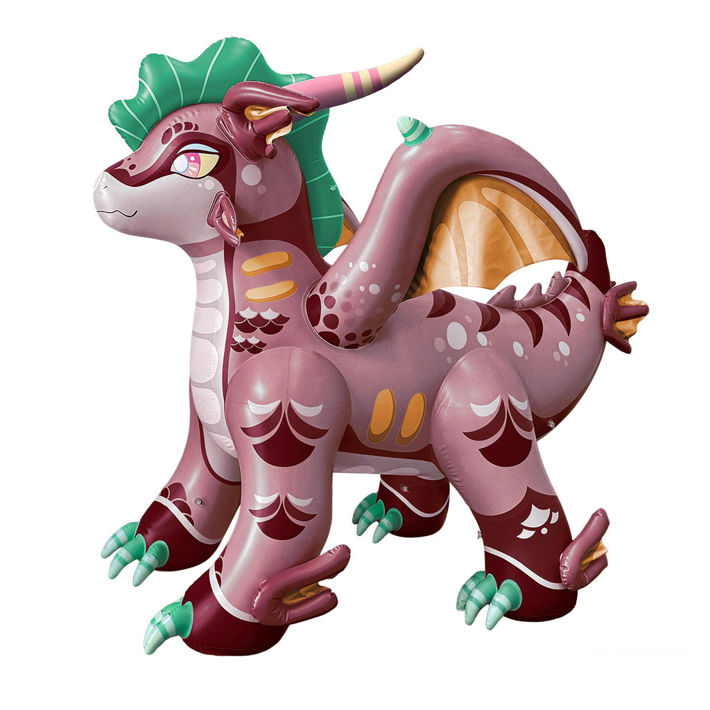 Splash the PuffWing Dragon, and Friends - 87" Tall *PVC*