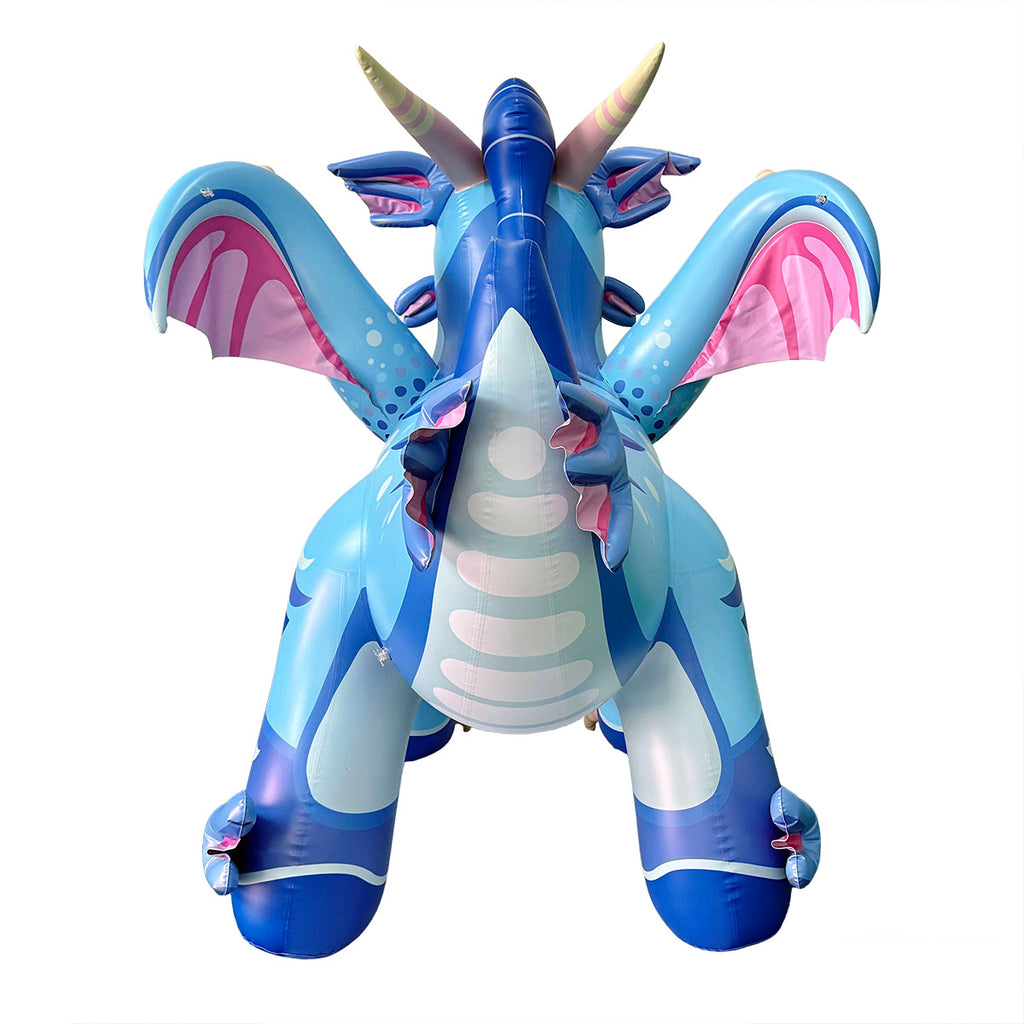 Splash the PuffWing Dragon, and Friends - 87" Tall *PVC*