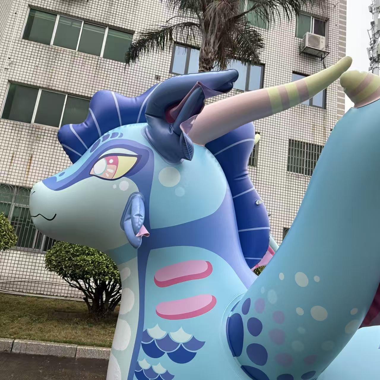 Splash the PuffWing Dragon, and Friends - 87" Tall *PVC*