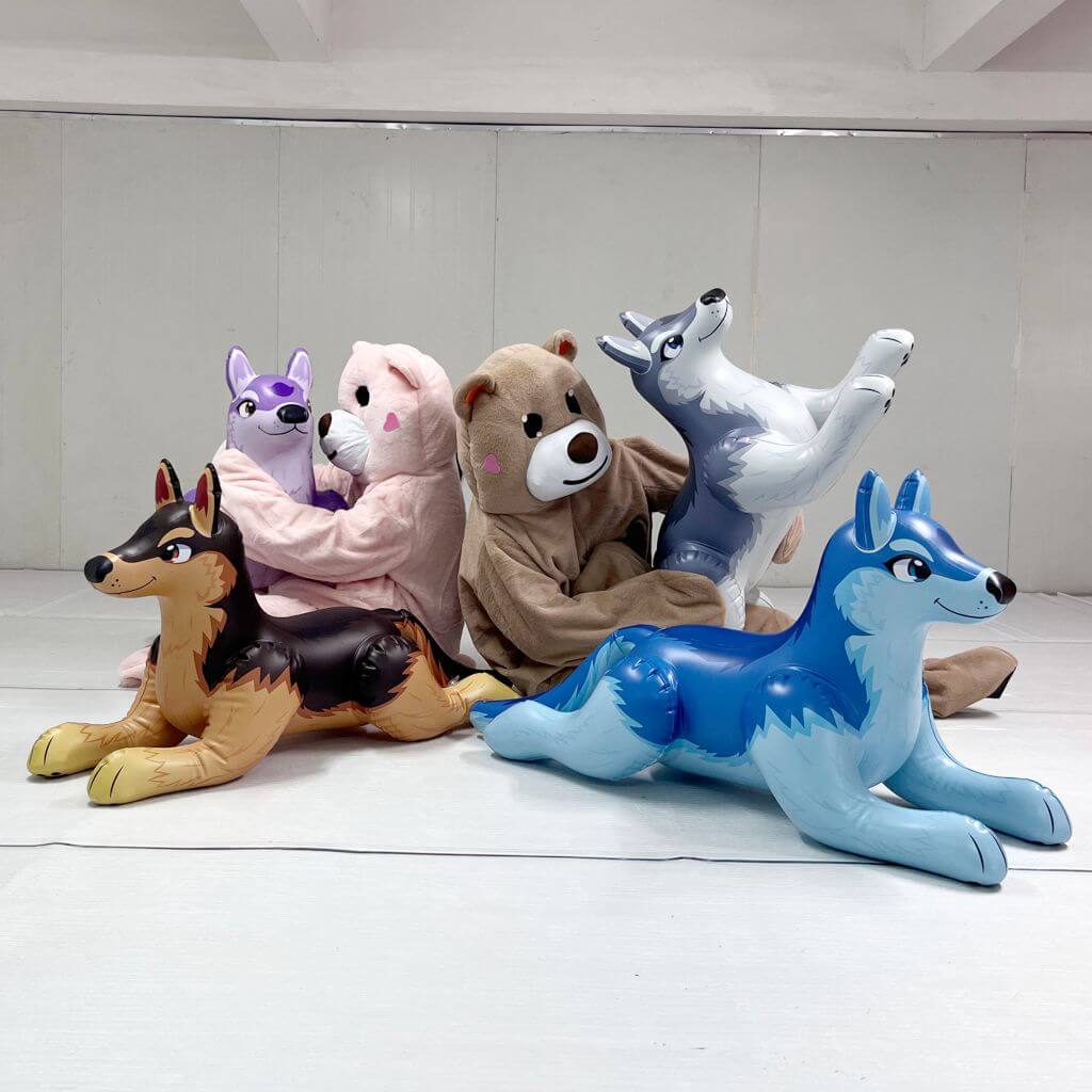 48” German Shepherd Inflatable