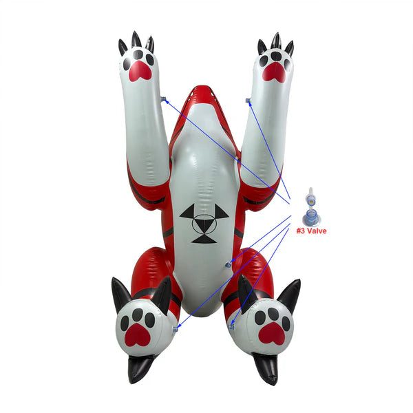 Jet Creations® 7 ft Red Dragon Inflatable