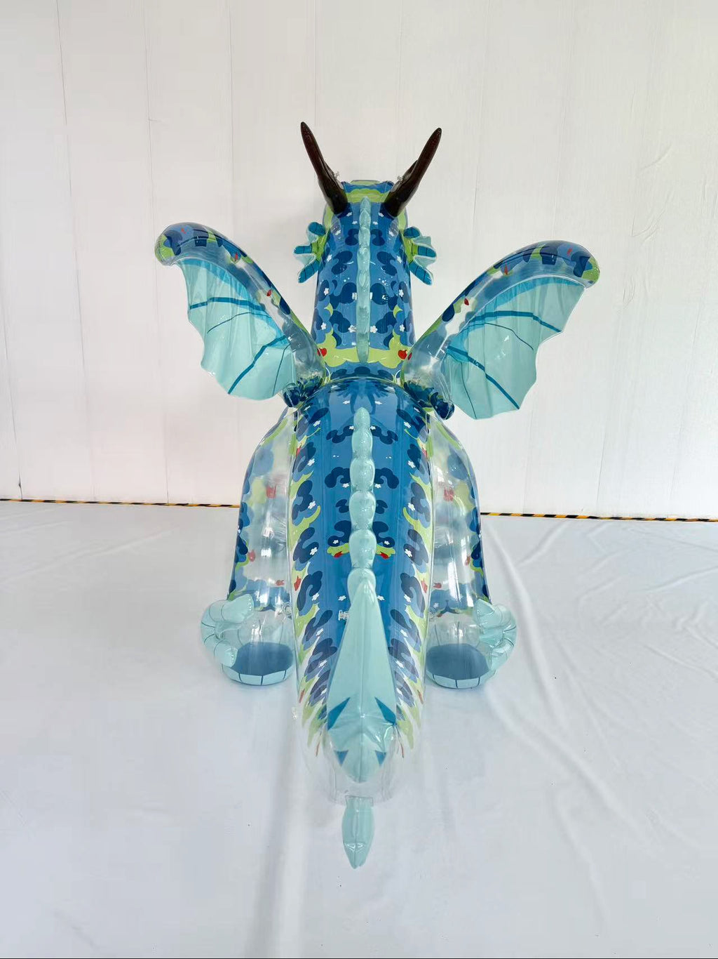 Kaelix the Dragon – 150” Giant Open-Mouth Standing Inflatable Dragon - PVC