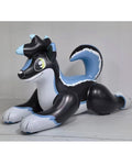 96" Long Acheles The Inflatable Wolf