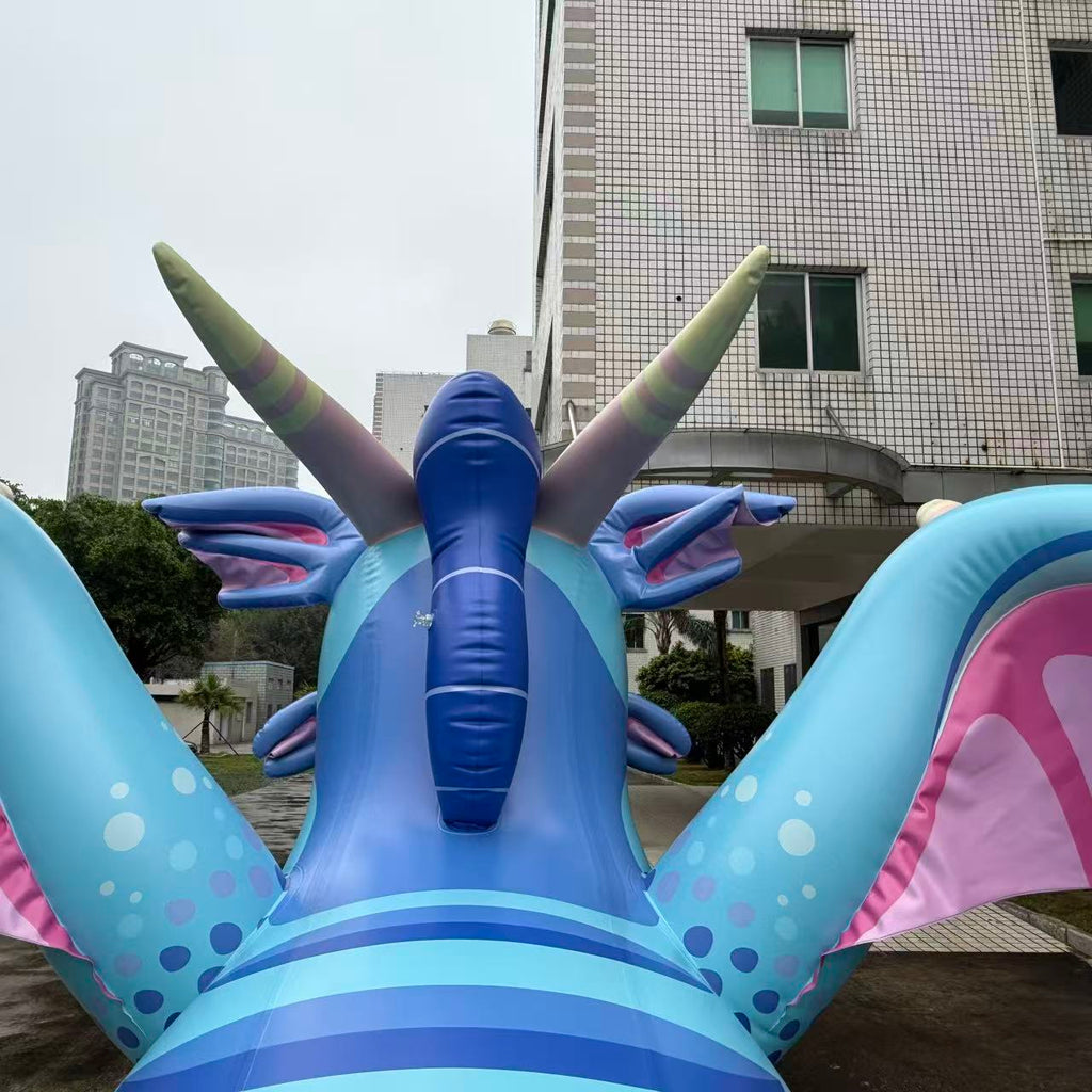 Splash the PuffWing Dragon, and Friends - 87" Tall *PVC*