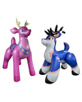 🦌 Blue Astrid Deer & Pink Buckey Deer –  Combo Set (Only 2 Sets Available)
