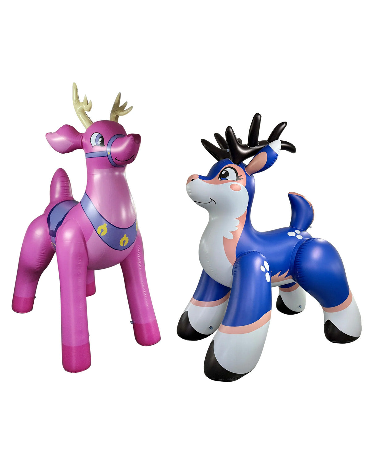 🦌 Blue Astrid Deer & Pink Buckey Deer –  Combo Set (Only 2 Sets Available)