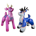 🦌 Blue Astrid Deer & Pink Buckey Deer –  Combo Set (Only 2 Sets Available)