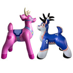 🦌 Blue Astrid Deer & Pink Buckey Deer –  Combo Set (Only 2 Sets Available)