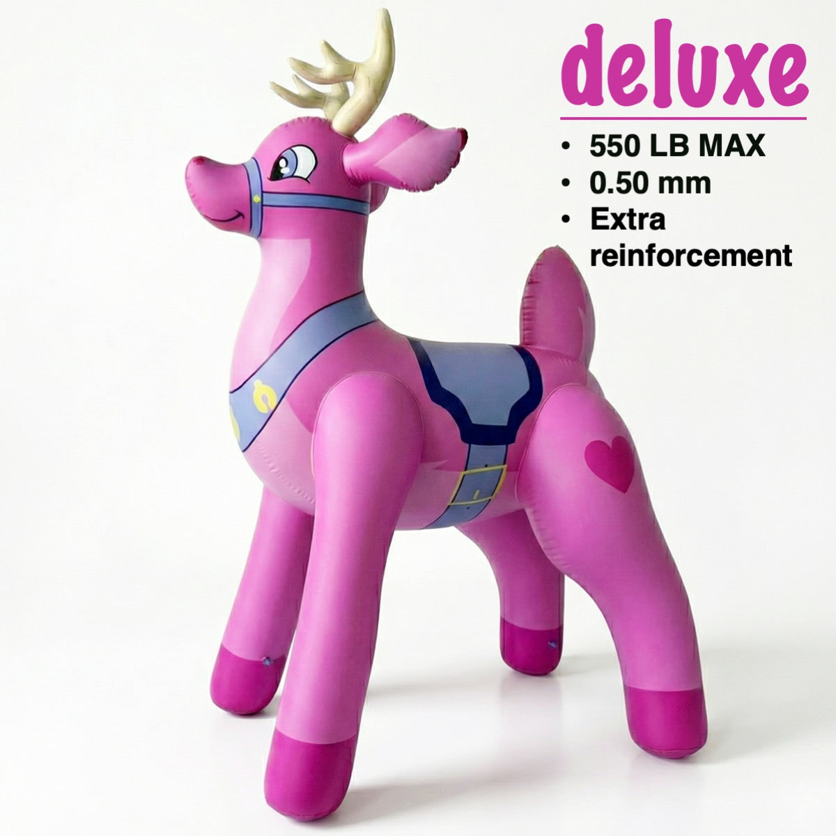 Pink Buckey Deer - 85 inch Tall