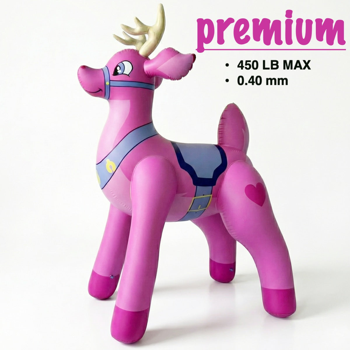 Pink Buckey Deer - 85 inch Tall