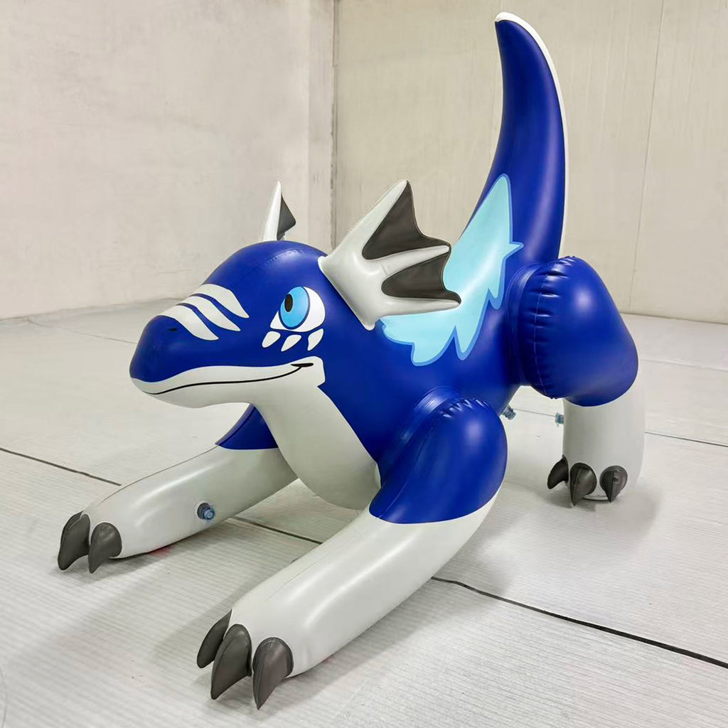 48" Long Mini Blue Dragon