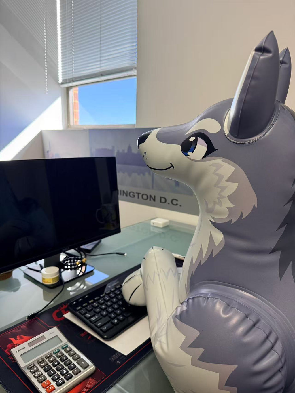 48” German Shepherd Inflatable