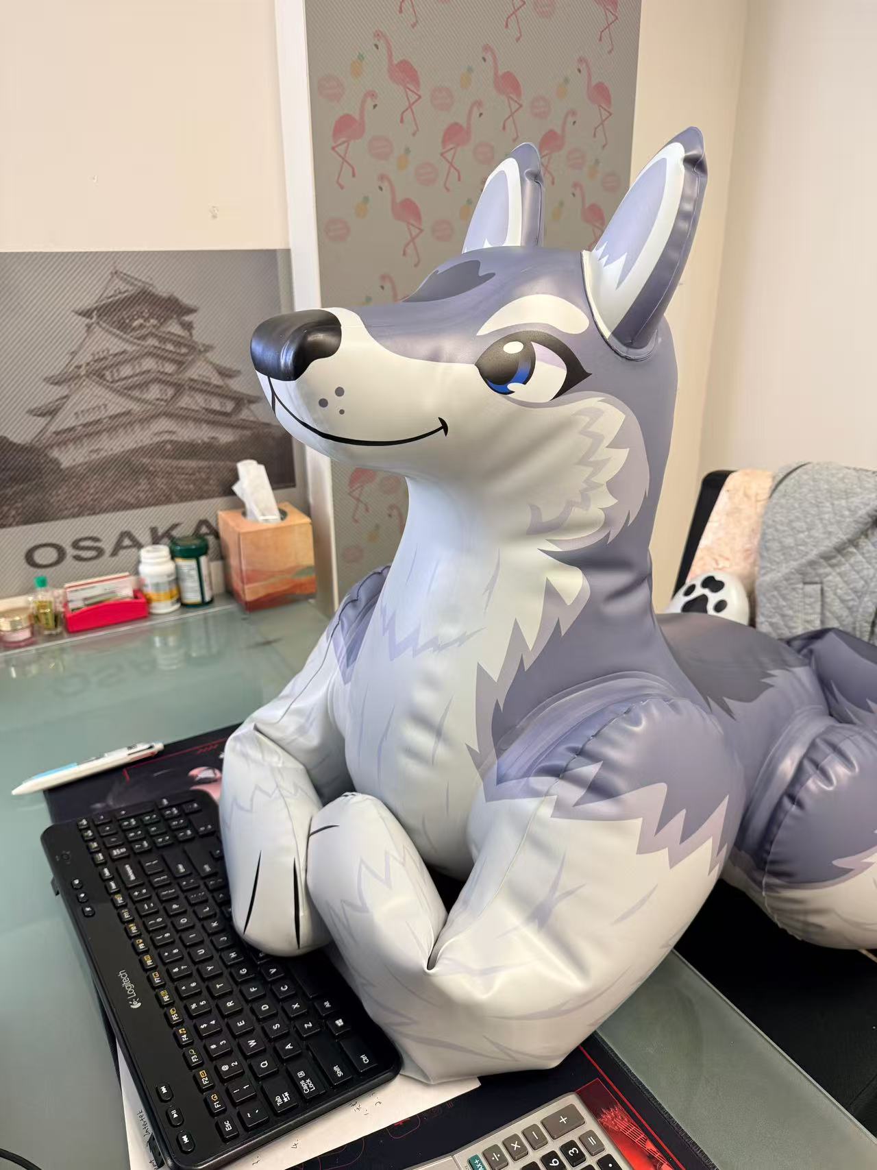 48” German Shepherd Inflatable