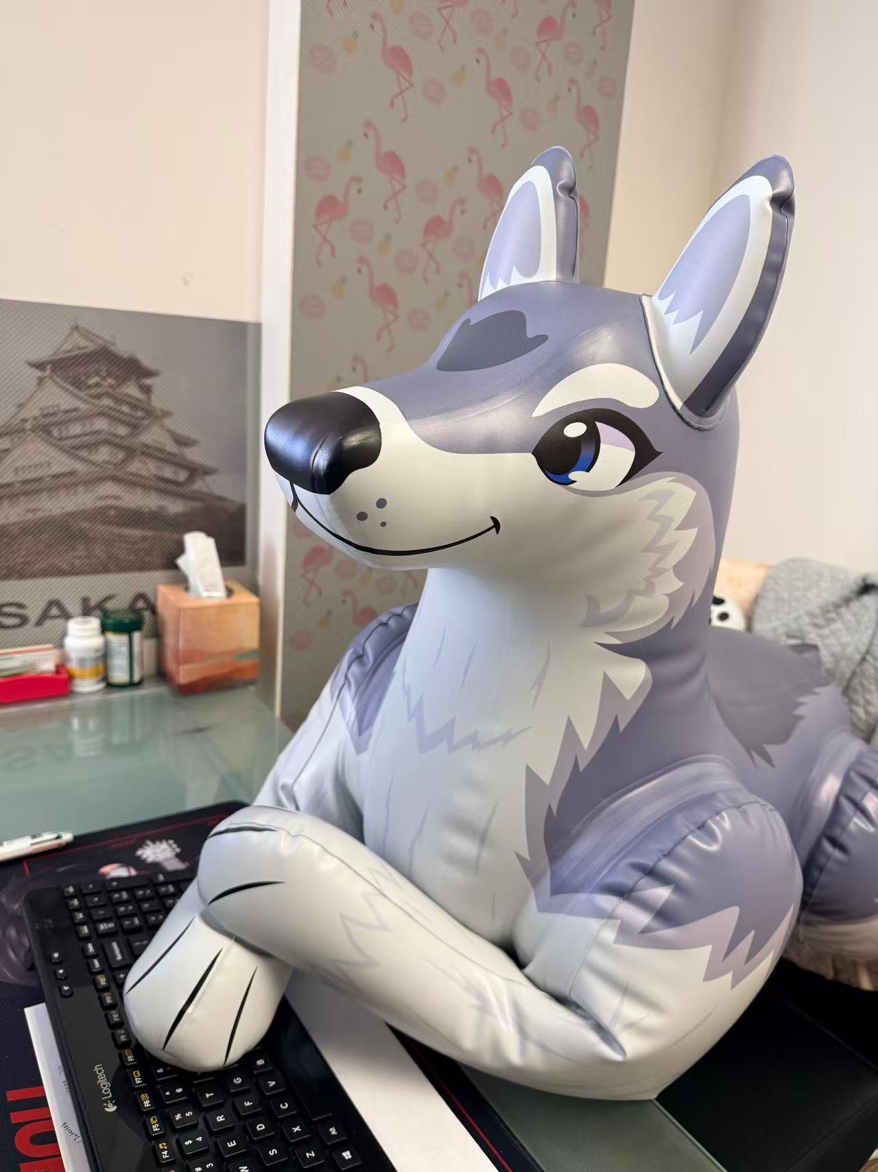 48” German Shepherd Inflatable