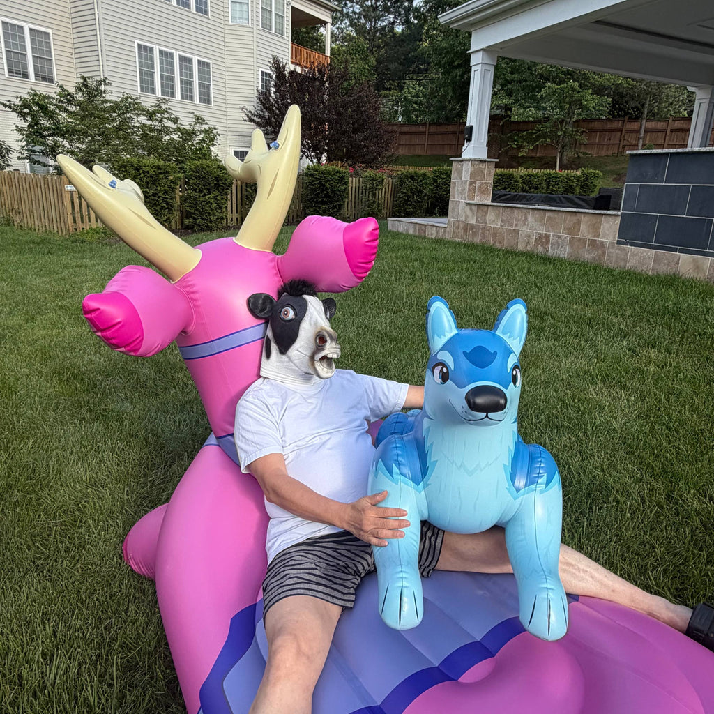 Inflatable Lounge Creature Forms: 2 Designs 96" Long