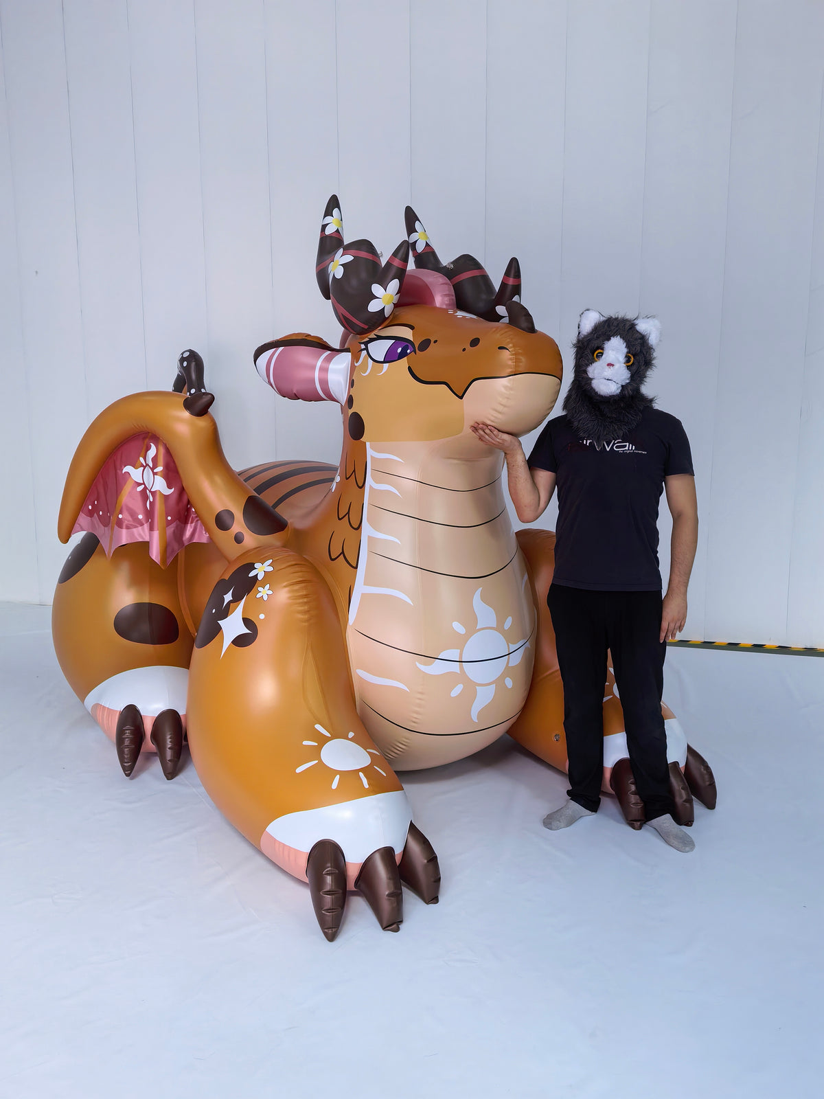 Celestia Dragon - 7.5'H -Glossy PVC Version