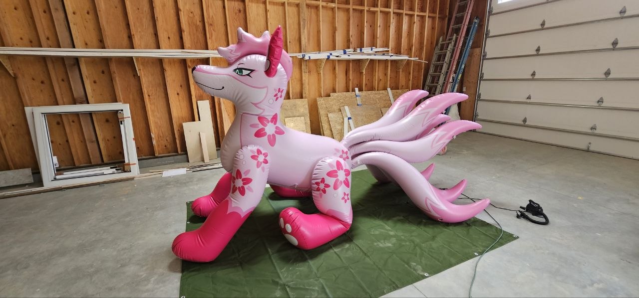 Kitsune Nine-Tailed Fox – 89” Deluxe TPU Edition | Jet Creations