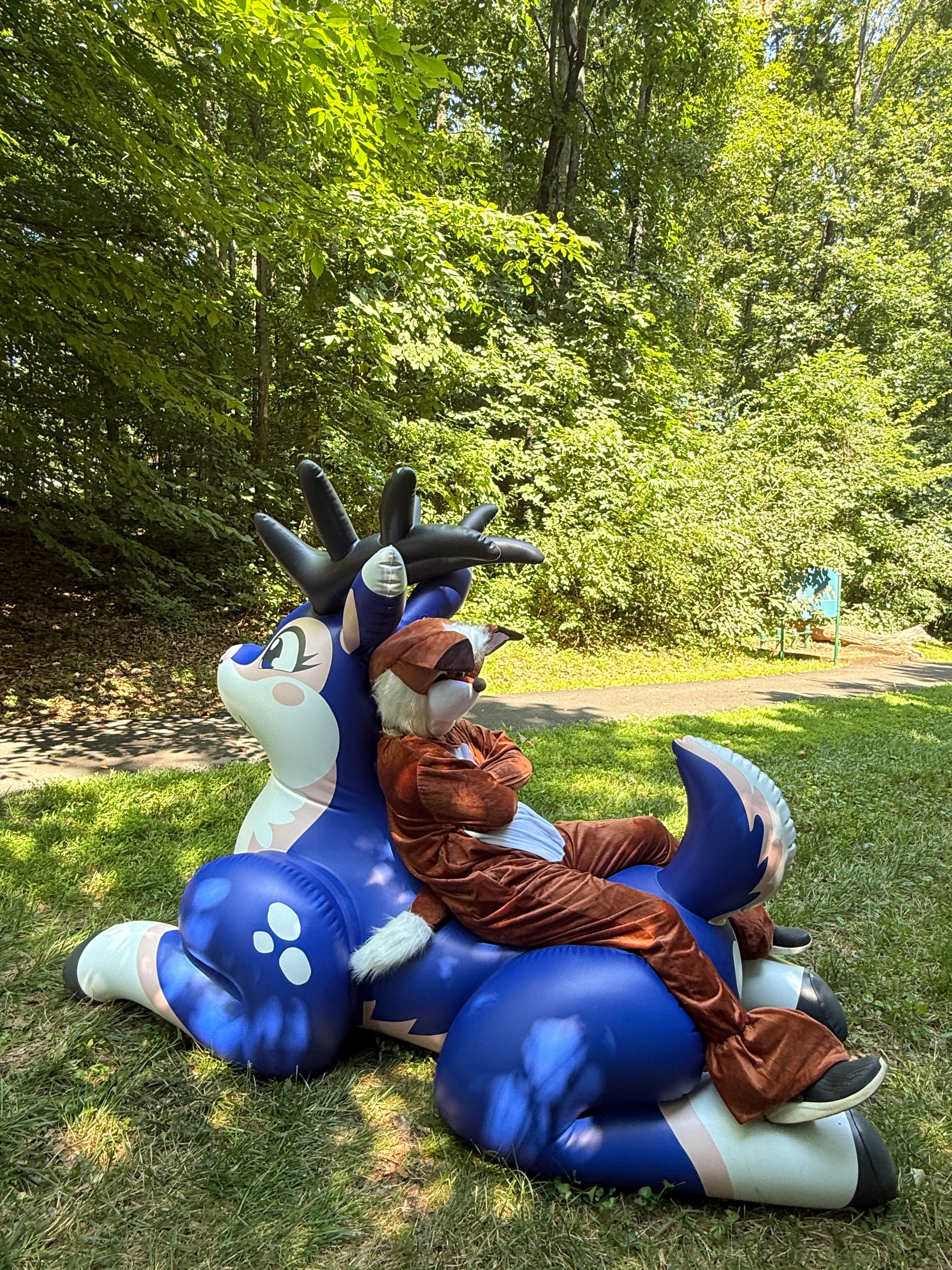 Astrid the Deer – Meadow, 85" Long ✨ NEW GLOSSY PRINTING