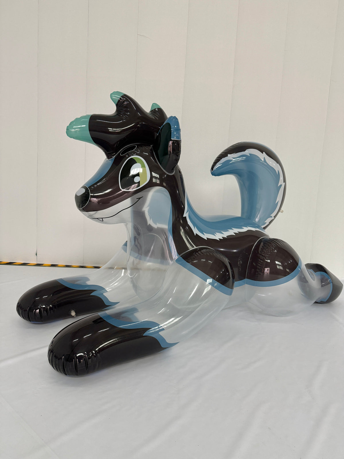 96" Long Acheles The Inflatable Wolf