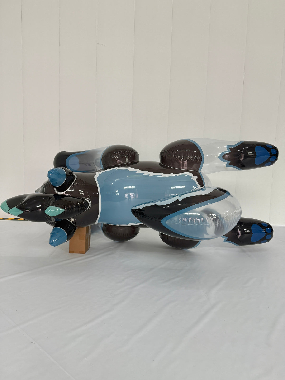 Acheles The Inflatable Wolf -96" L - Glossy PVC Version
