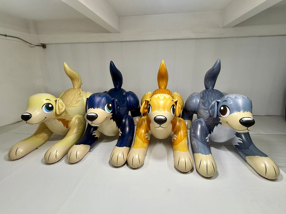Aero the Wiggly Dog & Friends - 72" L - Glossy PVC Version