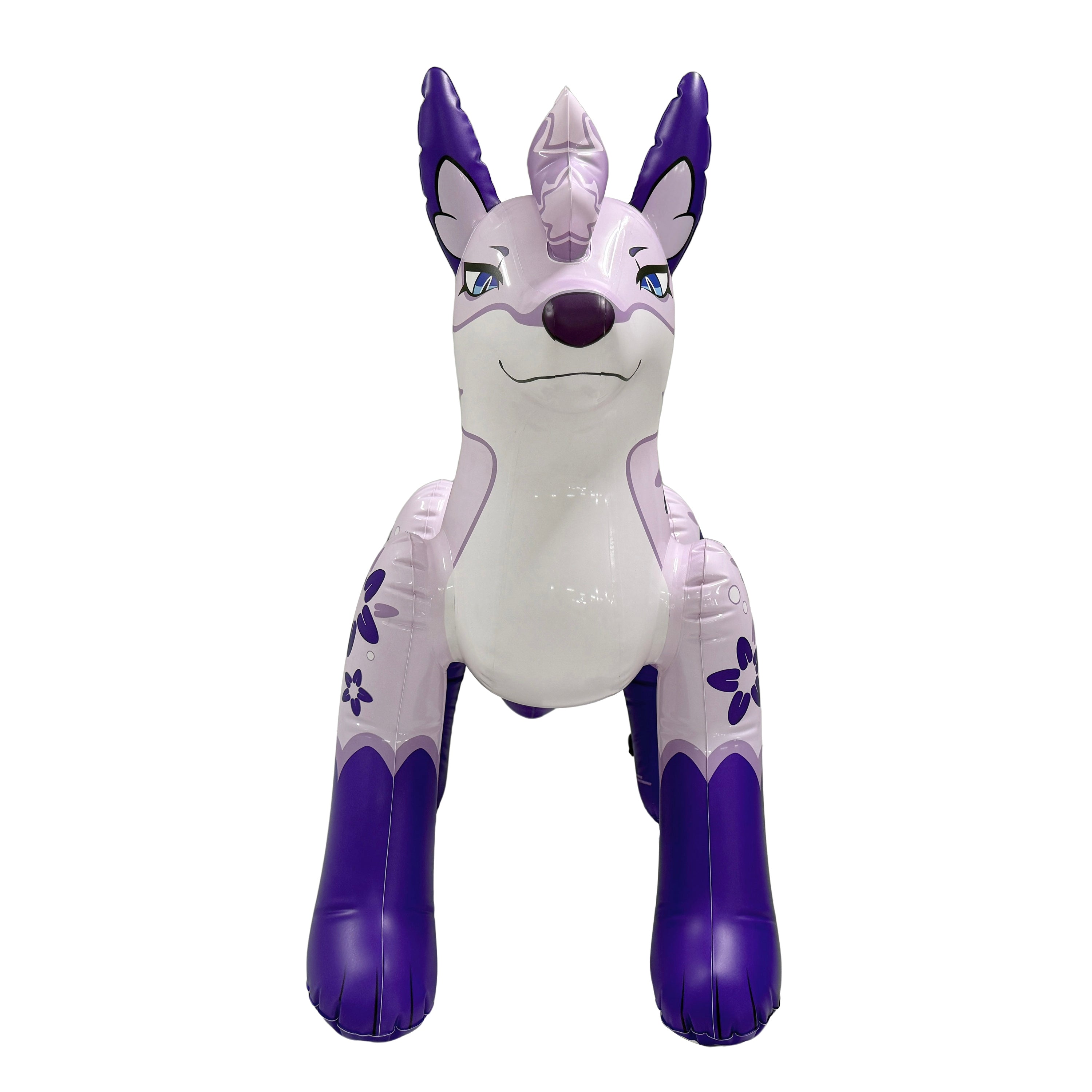 48” Inflatable Kitsune (Single-Tailed Fox) TPU material with Glossy Printing