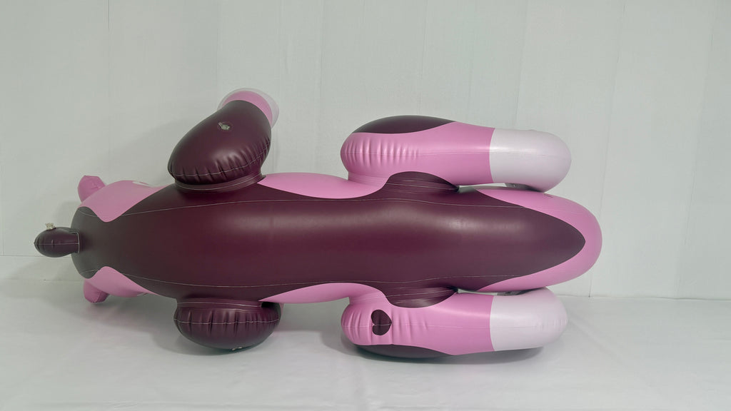 Guava x Jet Creations Inflatable Belly-up Guava Otter ✨ NEW GLOSSY PRINTING