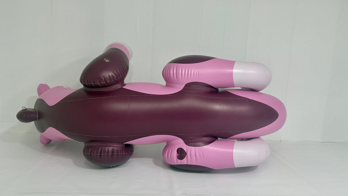 Guava x Jet Creations Inflatable Belly-up Guava Otter ✨ NEW GLOSSY PRINTING