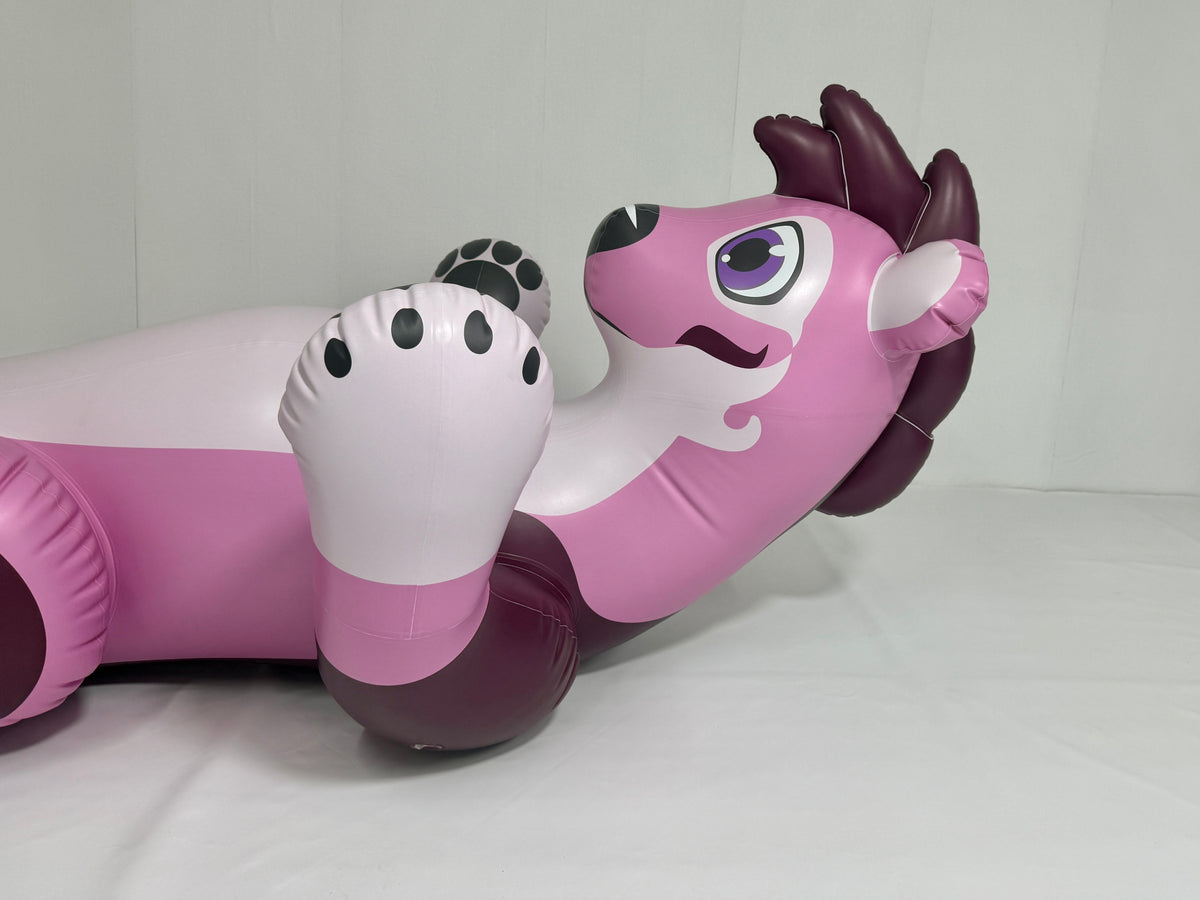 Guava x Jet Creations Inflatable Belly-up Guava Otter ✨ NEW GLOSSY PRINTING