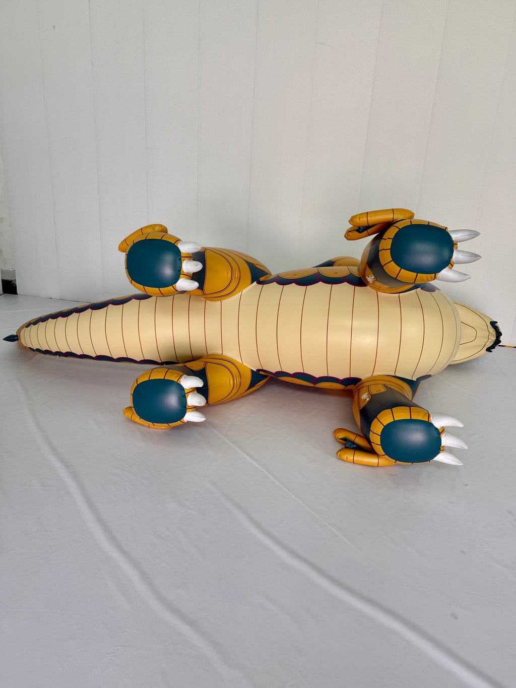 New Giant 150” Long Standing Dragon – Open-Mouth PVC Inflatable