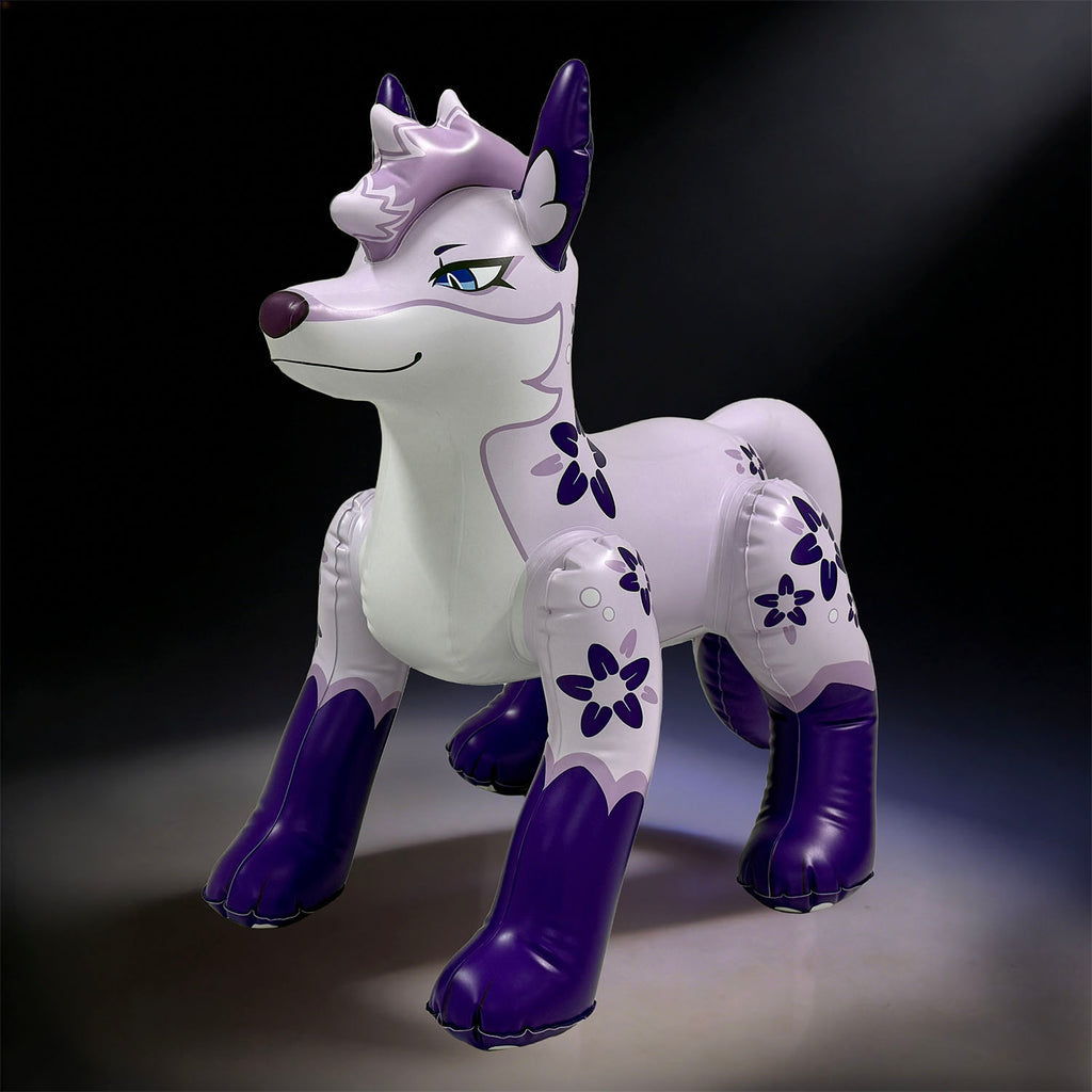 48” Inflatable Kitsune (Single-Tailed Fox) PVC version