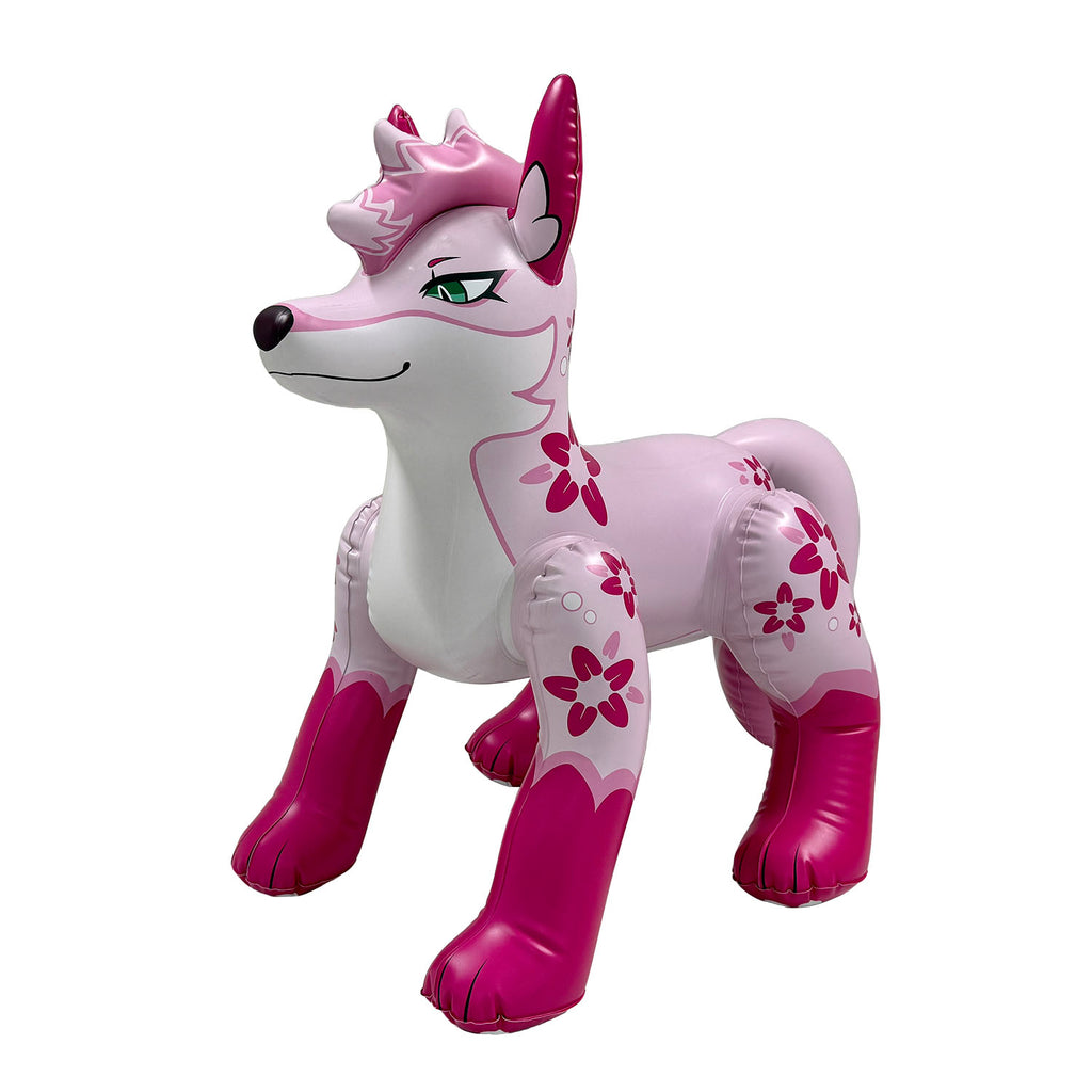 48” Inflatable Kitsune (Single-Tailed Fox) PVC version