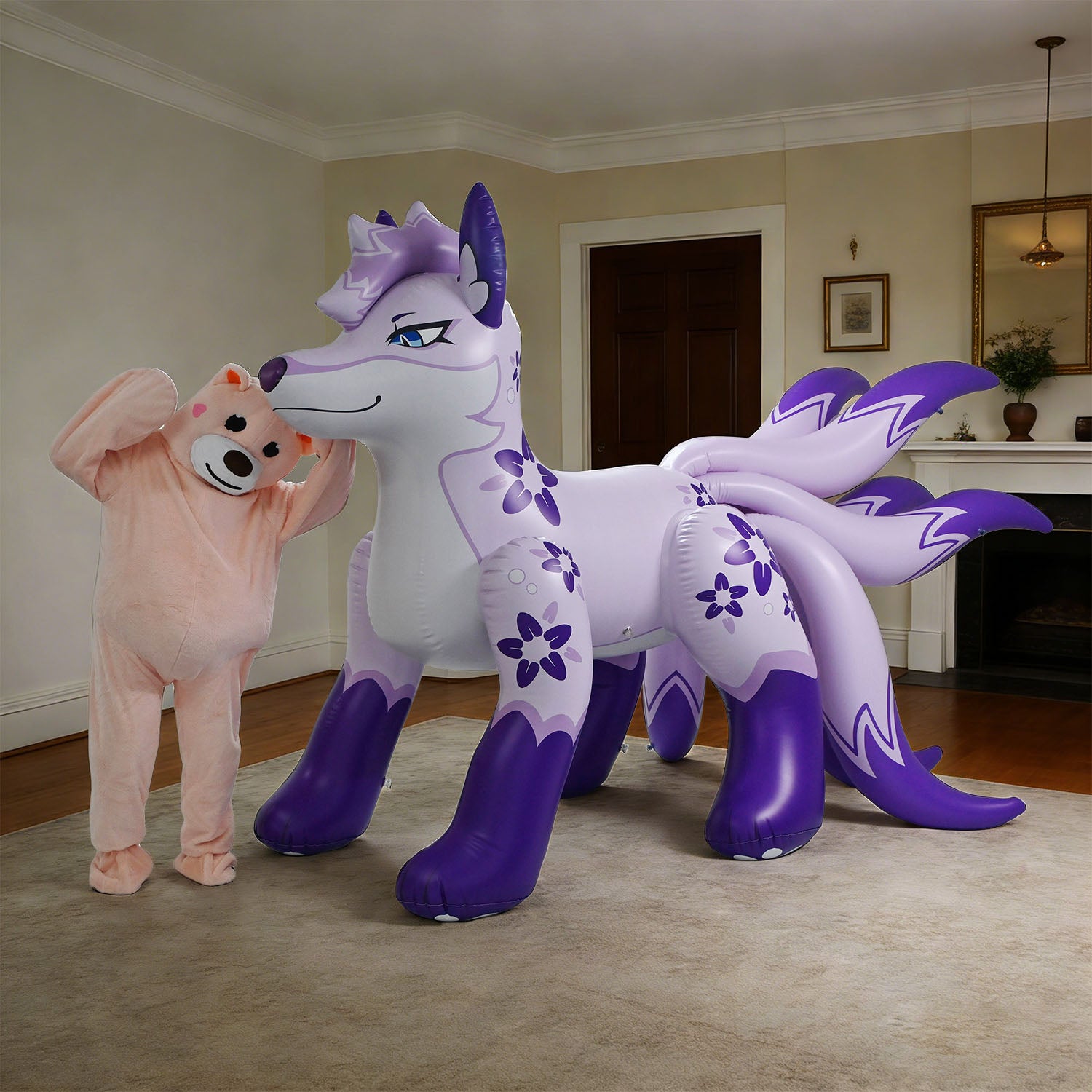 Kitsune Nine Tail 84" Tall