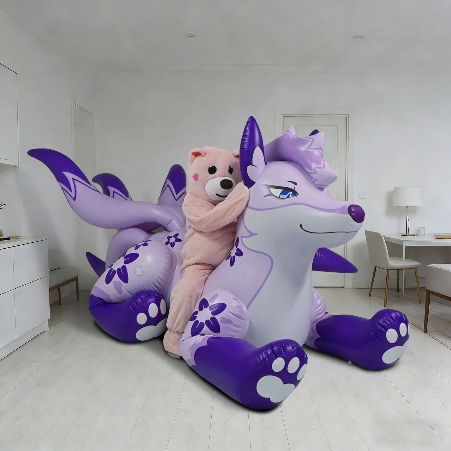 Kitsune Nine Tail 84" Tall