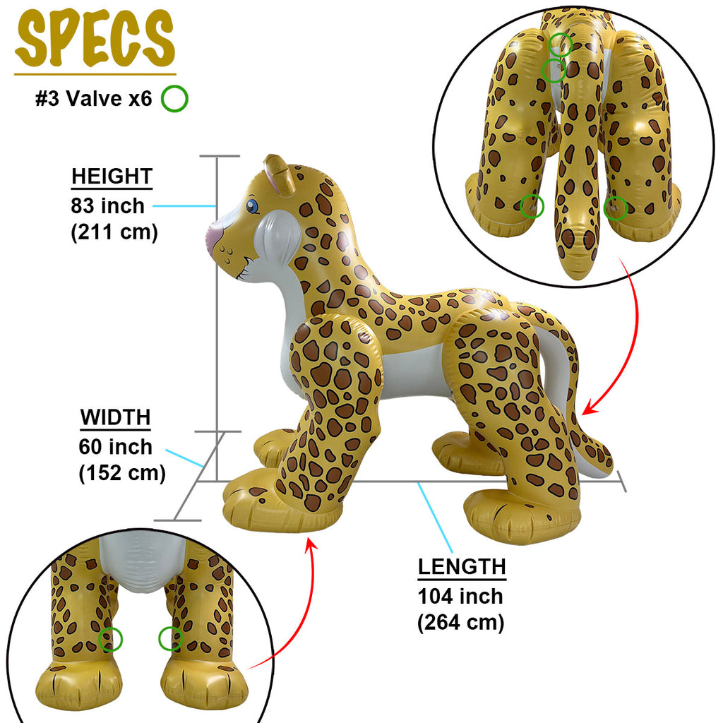 Leopard 84" Tall