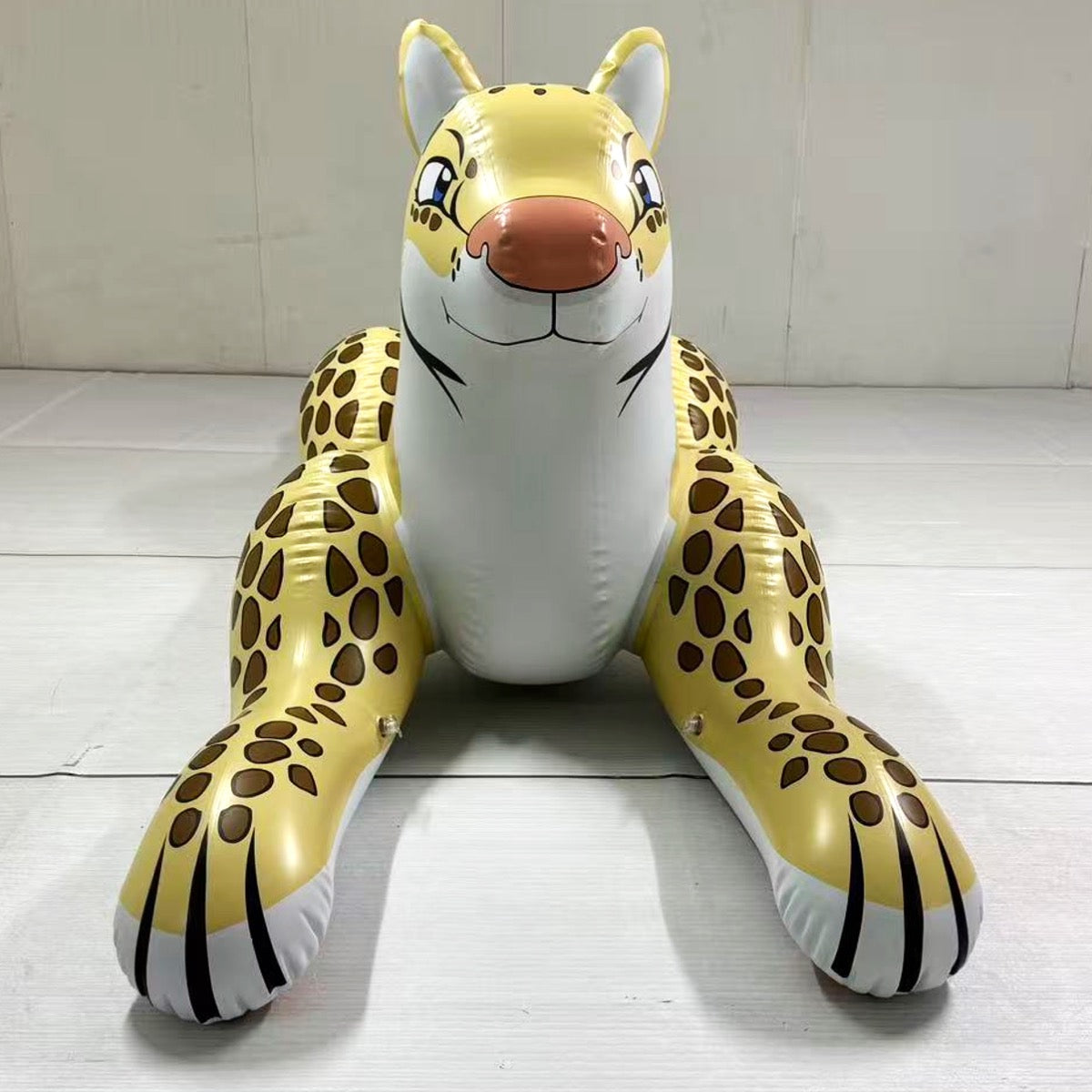 G&G Design X Jet Creations Inflatable Lying apex animal - Lianne the Leopard