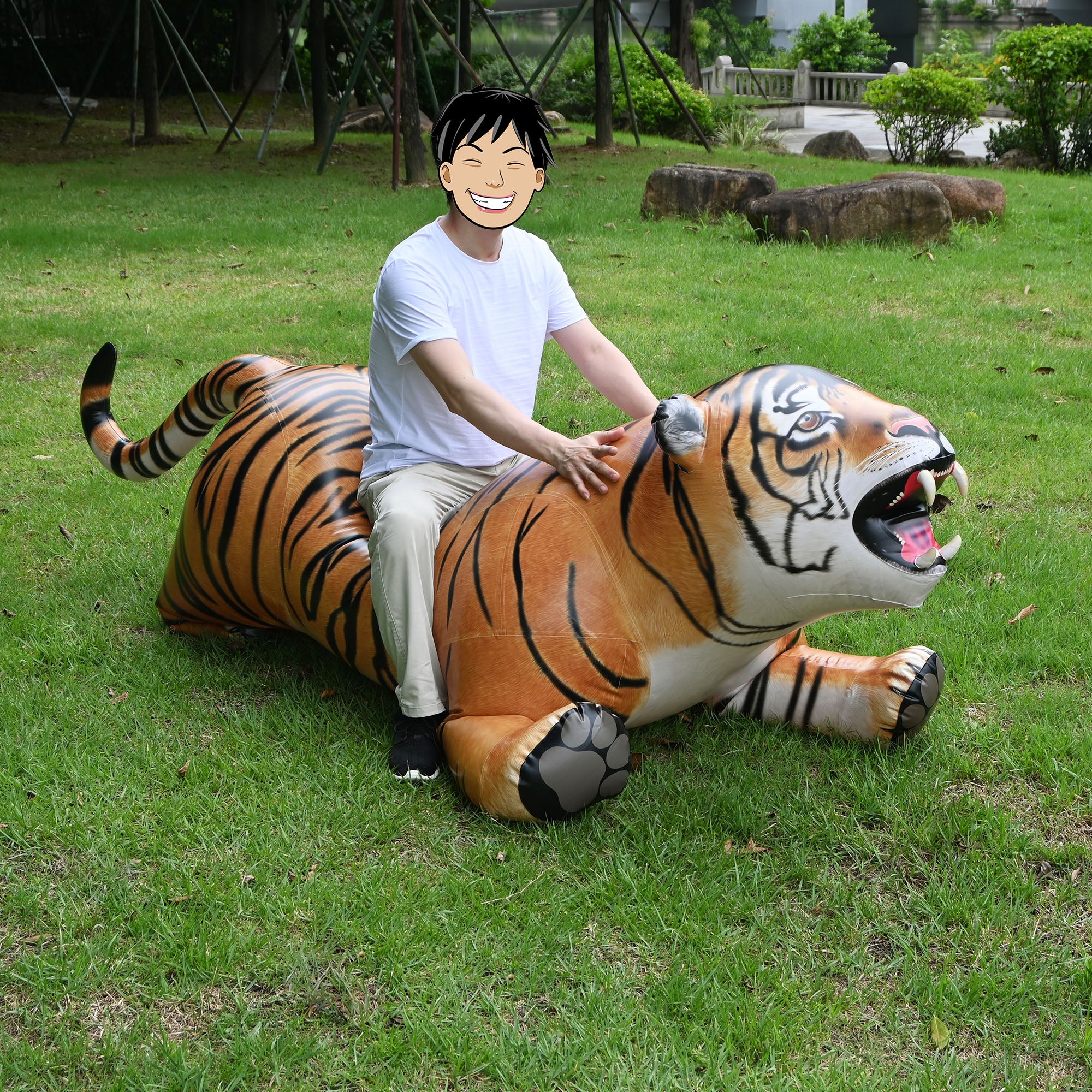 🐯96" Long Lifelike Tiger *2024 Edition* （FUJCI-TIGER96L）