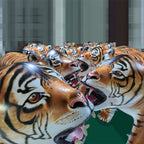 The World's Most Realistic Inflatable Tiger — 97" Long