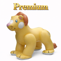 Lion 84" Tall